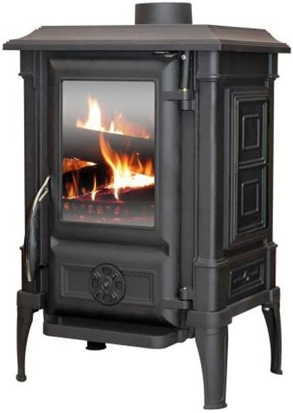 GUČA ARINA 1110 krbová kamna 6,5kW, černá